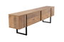 Nordure Mueble para TV Serenity - Pino Atlántico y Negro